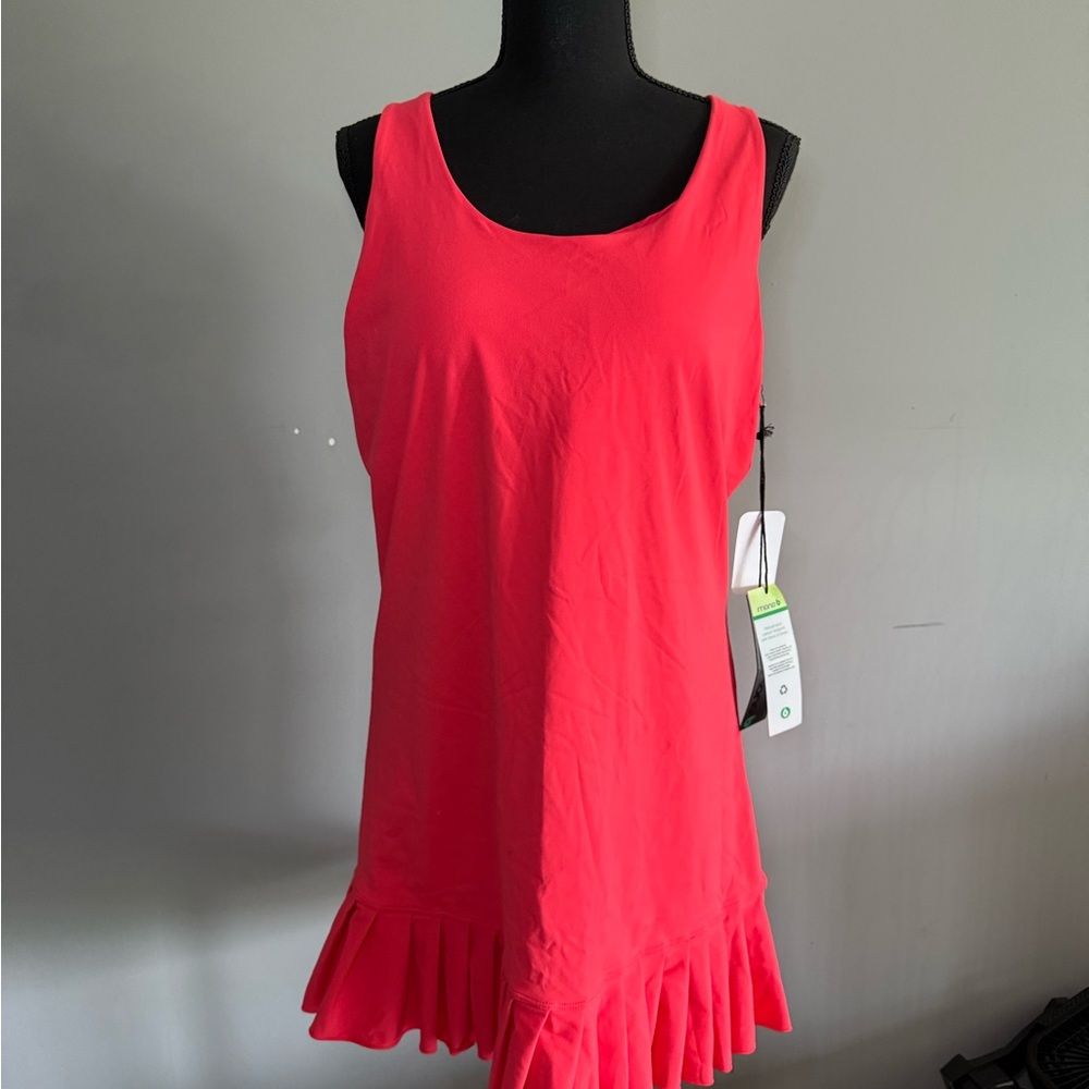Mono B athletic dress with built in bra